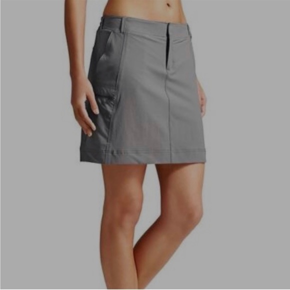 Athleta Palisade Active Skort Gray Hiking Skirt - Picture 1 of 5